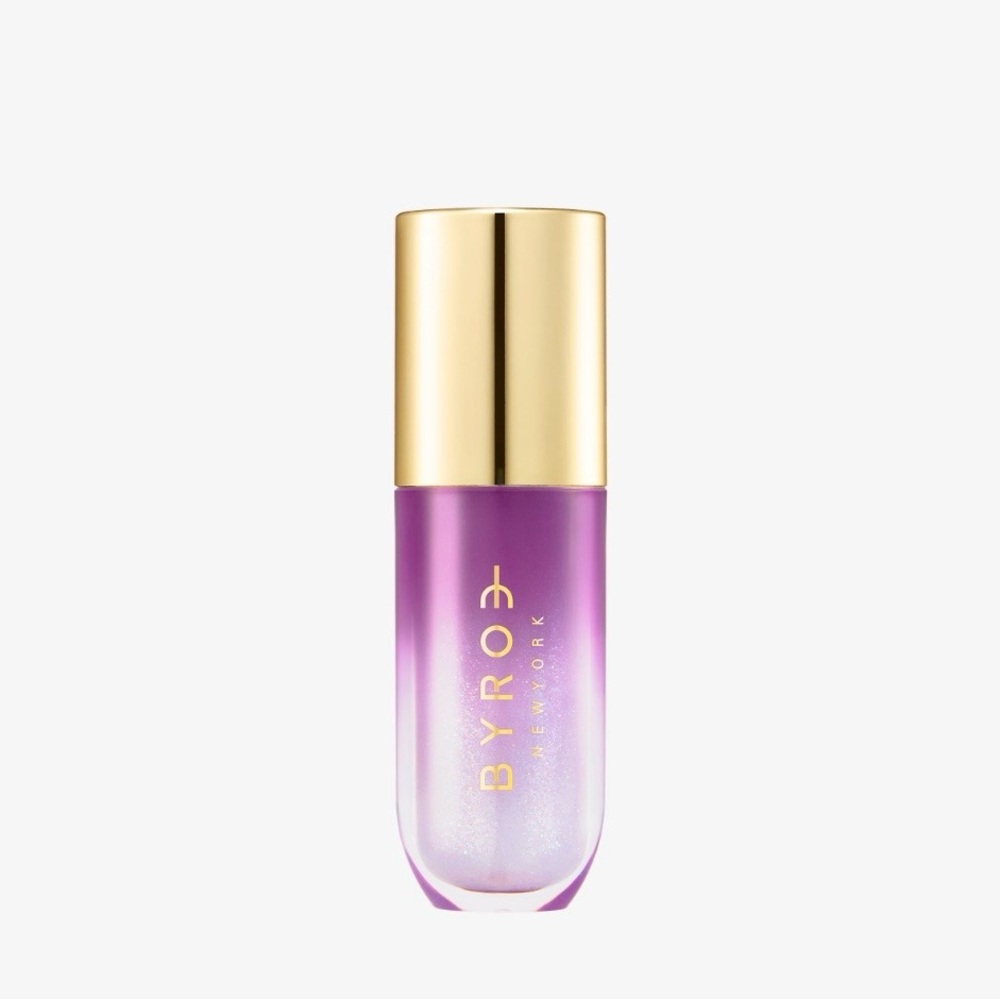 Sugar Plum Shimmer Lip Oil BYROE .12 fl oz  Hydrating Lip Gloss NWT
